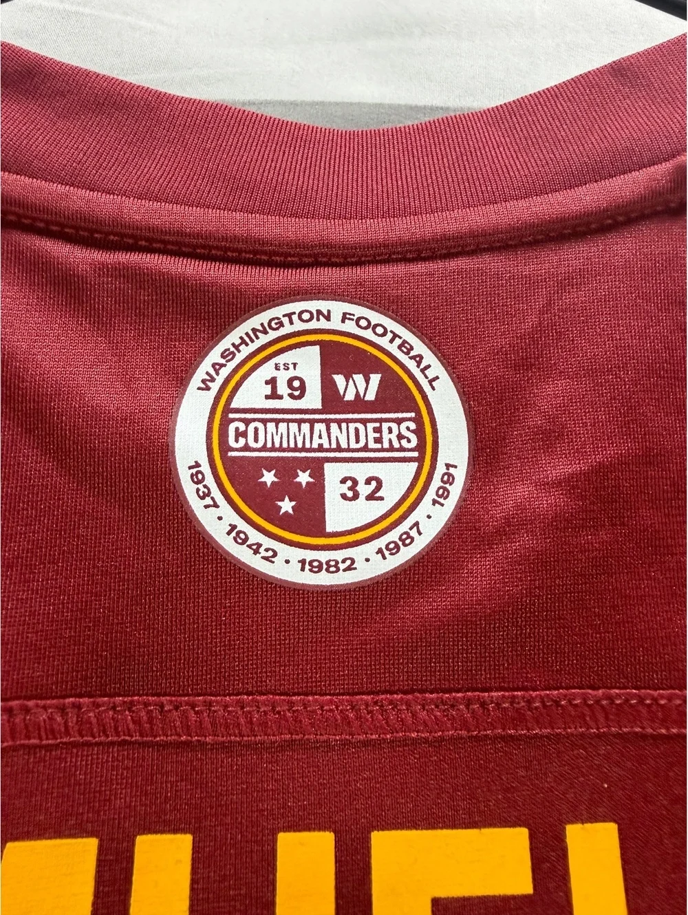 Nike Washington Commanders Deboo Samuel Sr #1 Jersey Sz AM